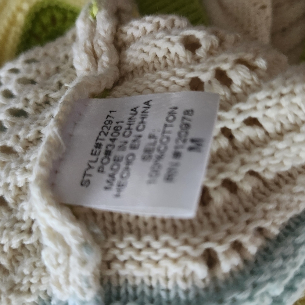 Entro Lime Green Knit Top - Picture 4 of 4